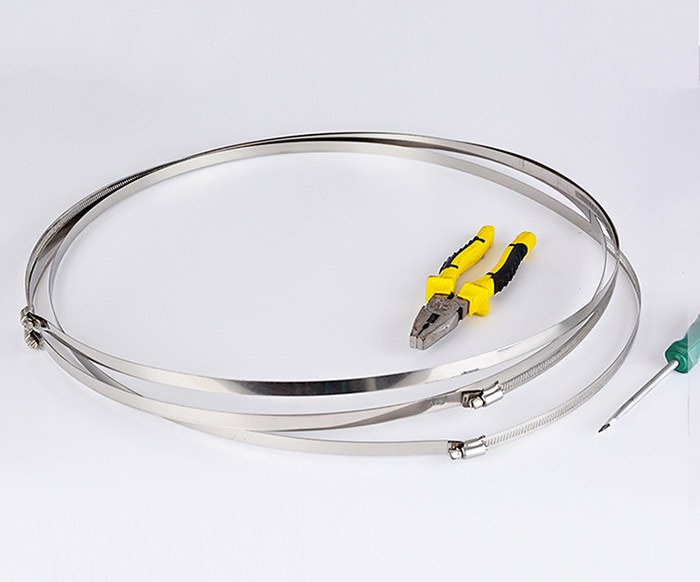 大口徑不銹鋼喉箍