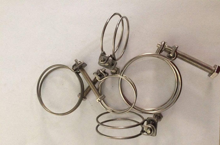 不銹鋼雙鋼絲喉箍