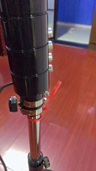 喉箍用在電風扇上的效果圖